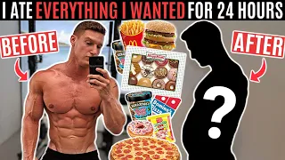 I ate EVERYTHING I WANTED for 24 HOURS and this is what happened...