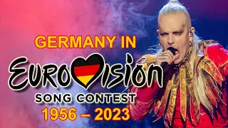 Germany 🇩🇪 in Eurovision Song Contest (1956-2023)
