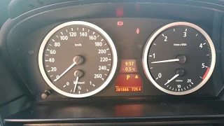 BMW 535d 2005 cold start 0 degrees defect injector or nozzle!