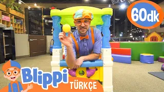 Blippi Kapalı Oyun Parkını Ziyaret Ediyor (Kinderland) | Blippi - Çocuklar için Eğitici Videolar