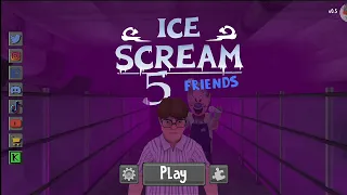 Ice Scream 5 Leaked Menu And Gameplay (Beta v0.5)