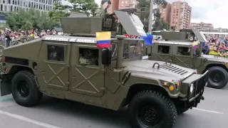 Desfile Militar 20 de Julio 2023 Bogotá Colombia