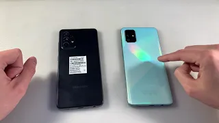 Sansung Galaxy A52 vs Samsung Galaxy A71