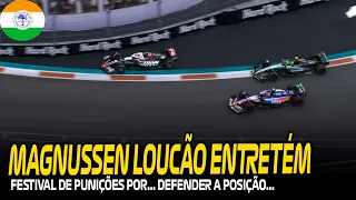 SPRINT MIAMI: MAGNUSSEN LOUCÃO FOI O PONTO ALTO DA CORRIDA / VERGONHA DE SAINZ E BELA PROVA DE RIC