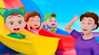 Learning To Swim | Swimming Song  + More Nursery Rhymes & Kids Songs