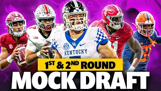 2023 NFL Mock Draft! 2 ROUNDS! Things get weird...