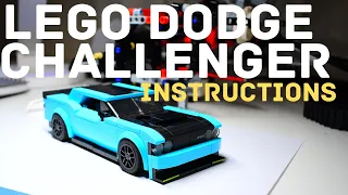 LEGO Dodge Challenger MOC Instructions