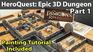 HeroQuest Epic 3D-Printed Board Part 1