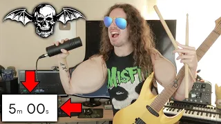 Making An AVENGED SEVENFOLD Song In 5 Minutes (Speedrun)