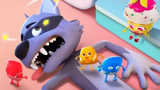 Stop! Thief Wolf! +More | Yummy Foods Family Collection | Best Cartoon for Kids
