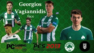 GEORGIOS VAGIANNIDIS [PES 2013] SUPERLEAGUE GREECE FACE