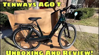 Tenways AGO T: Not Your Average E-bike. It's Much Better!!