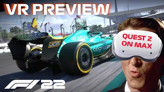F1 22 VR Gameplay - Quest 2 and Valve Index - This is EPIC!