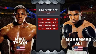 MIKE TYSON VS MUHAMMAD ALI 🇺🇸VS🇺🇸 PS5 4K HDR