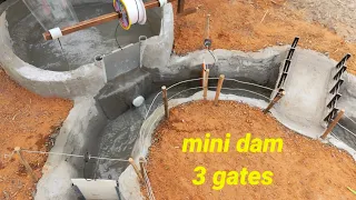 mini dam construction/cement construction