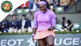 Serena Williams v Victoria Azarenka Highlights - Women's Round 3 2015 - Roland-Garros