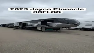 The 2023 Jayco Pinnacle 38FLGS Front Living Full Time Luxury Fifth Wheel