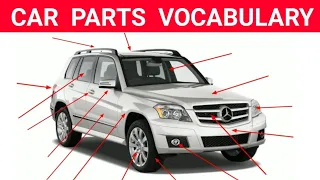 Car Vocabulary with Pictures || Parts of a CAR || SPOKEN ENGLISH || English with Ajayraj
