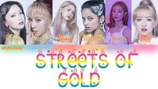 Z-GIRLS- STREETS OF GOLD English Color Coded Lyrics