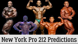 2023 New York Pro *212 Division* Predictions