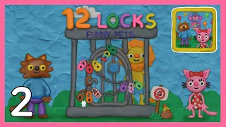 12 Locks Funny Pets Level 2 Walkthrough (RUD Present)