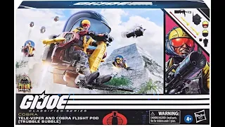 G.I. Joe Classified Python Patrol Tele Viper Action Figure & Cobra Flight Pod