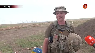 Украинские военные провели соревнования на лучший артиллерийский расчет