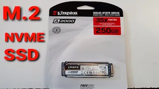 Kingston A2000 M.2 Nvme SSD Unboxing, Review and Benchmark