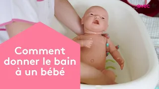 Comment donner le bain à un bébé ? Formation ADVF