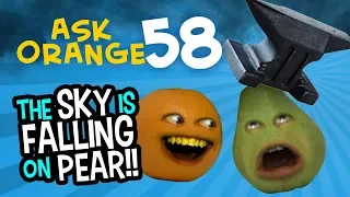 Ask Orange #58: Everything Falling on Pear! (Annoying Orange)