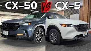 Mazda CX-5 vs. Mazda CX-50 -- Which one should you buy?