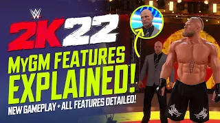 WWE 2K22: MyGM Gameplay + All Features Explained!