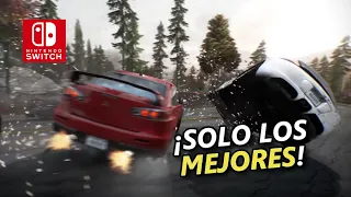 Los 18 MEJORES JUEGOS de CARRERAS en Nintendo Switch