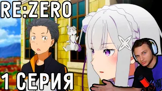 День Сурка! | Re:Zero 1 серия 1 сезон | Реакция на аниме