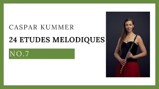 Caspar Kummer, 24 Etudes Mélodiques, Op. 110, No. 7