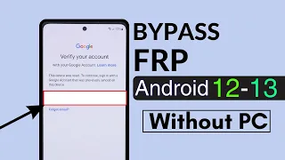 Easy Way To Bypass Google Account Verification New | No Need PC| Step By Step Guide