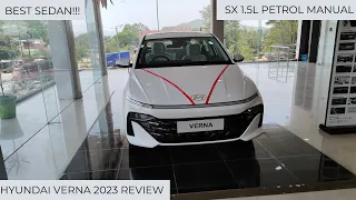 Hyundai Verna SX 1.5L Petrol Manual Review - Most VFM | Verna SX Model | Petrol | White Colour | MVI