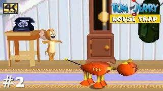 Tom and Jerry in House Trap - Playthrough PSX / PS1 / PGXP / Widescreen 4k 2160p PART 2