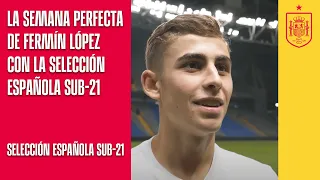 La semana perfecta de Fermín López con la Selección española sub-21 | 🔴 SEFUTBOL