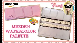 MEEDEN WATERCOLOR PALETTE UNBOXING