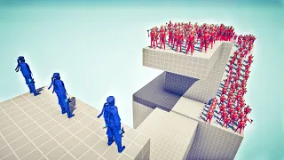 3x NINJA GOD vs 100x UNITS - 🏹 Totally Accurate Battle Simulator TABS