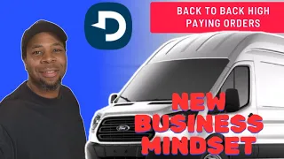 2 High paying orders on Dispatch helped me me reach my goal | cargo van business