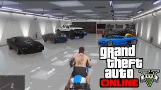 GTA 5 Online - How To Drive Inside Your Garage