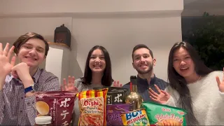 German + Peruvian Family try Asian Snacks/Food for the FIRST TIME!! 🇵🇭🇩🇪🇵🇪