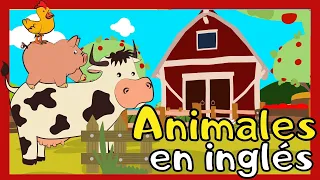 Los animales de la granja en inglés | farm animals in english | English for kids 🗽