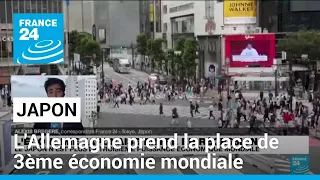 L'Allemagne a pris la place du Japon au 3ème rang économique mondial en 2023 • FRANCE 24