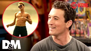 Miles Teller On His Iconic Top Gun Maverick Beach Dance | Ext. Interview | DESUS & MERO | SHOWTIME