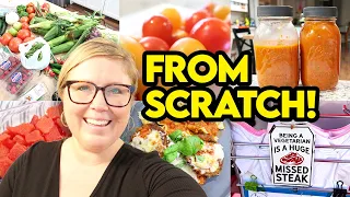 🍅 Farm to Table: FROM SCRATCH COOKING! @Jen-Chapin Meal Prep