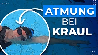 Die richtige Kraulschwimmen ATEMTECHNIK