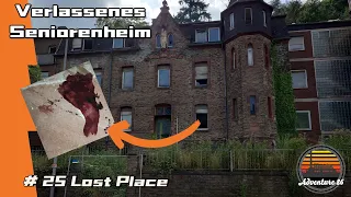 Lost Place 25: Verlassenes Seniorenheim // (Kunst-) Blutlache gefunden // Weinhöhle entdeckt